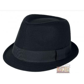 Cappello fedora nero