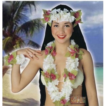 Set hawaiana: collana e...