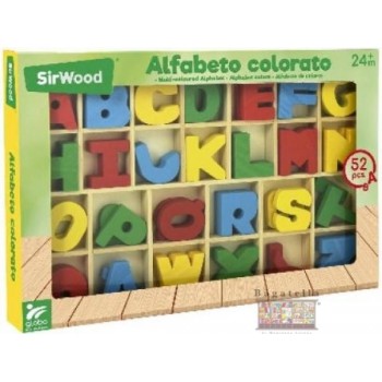 Lettere alfabeto in legno