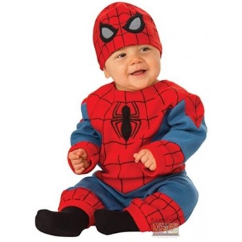 Costume Spiderman 0-6 mesi