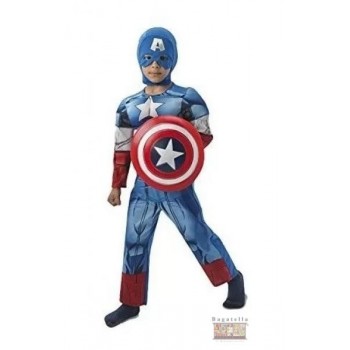 Vestito da Captain America...
