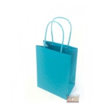 Shopper carta 18x8x20 azzurro