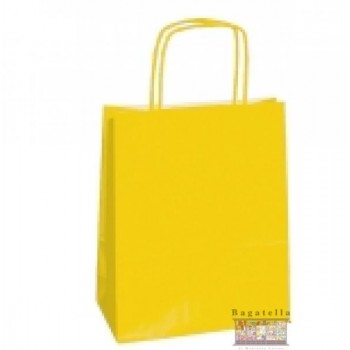 Shopper carta 18x8x20 giallo