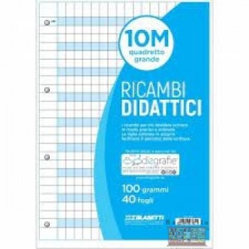 Ricambi quadri 10 mm 100 gr...