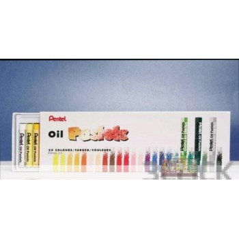 Pastelli ad olio Pentel 25 pz