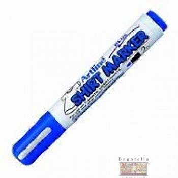 T-shirt marker punta 2mm blu