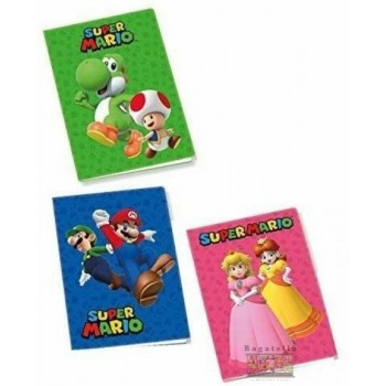 Quaderno maxi Super Mario 5 mm