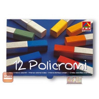 Astuccio 12 gessi policromi...