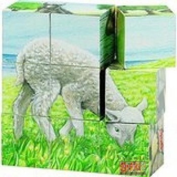 Puzzle cubi gli animali...