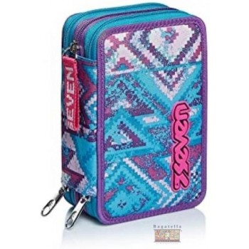 Astuccio 3 zip Seven wild...