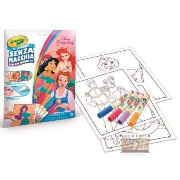 Set color Principesse Disney con pennarelli magici